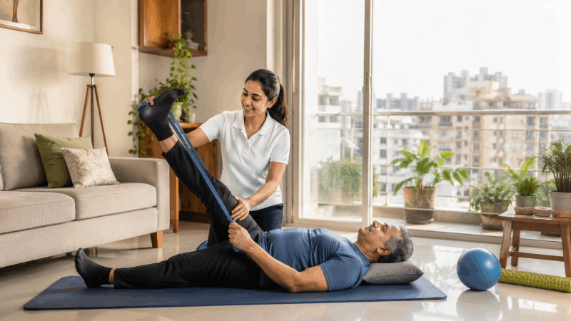 Why Choose Physiotherapy at Home in Delhi for Recovery and Rehabilitation?