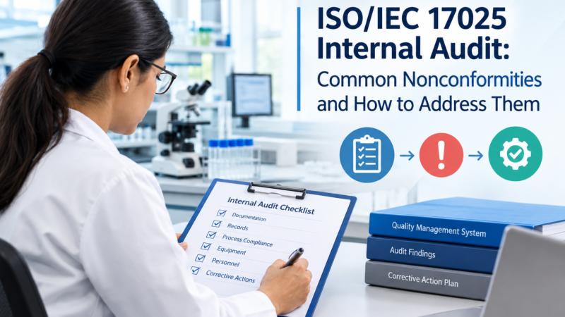 ISO/IEC 17025 Internal Audit: Common Nonconformities and How to Address Them